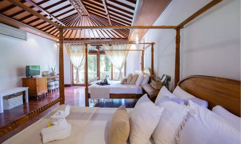 Accommodation at Bali Yogshala