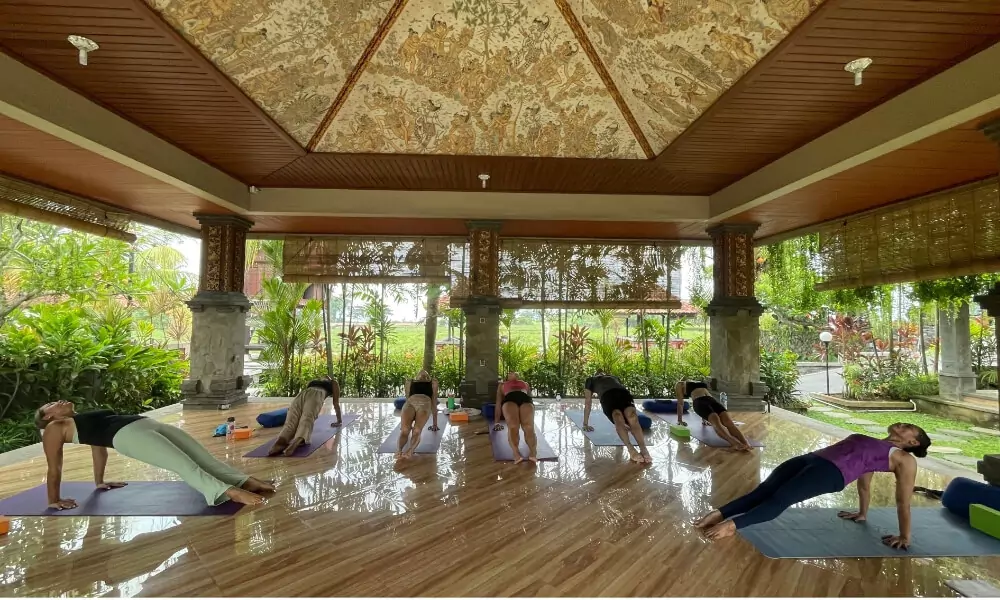 Ashtanga Yoga During Yoga Course