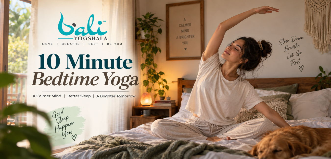 10 Minutes Bedtime Yoga
