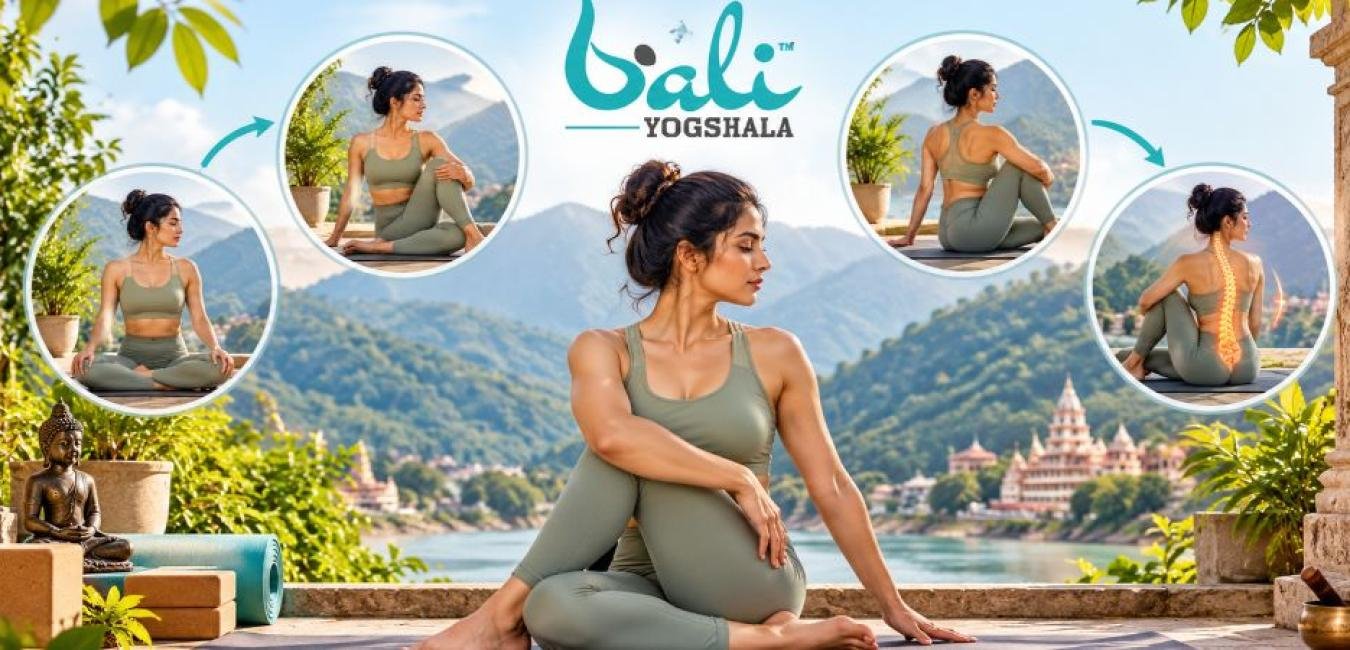 Vakrasana (Spinal Twist Pose)