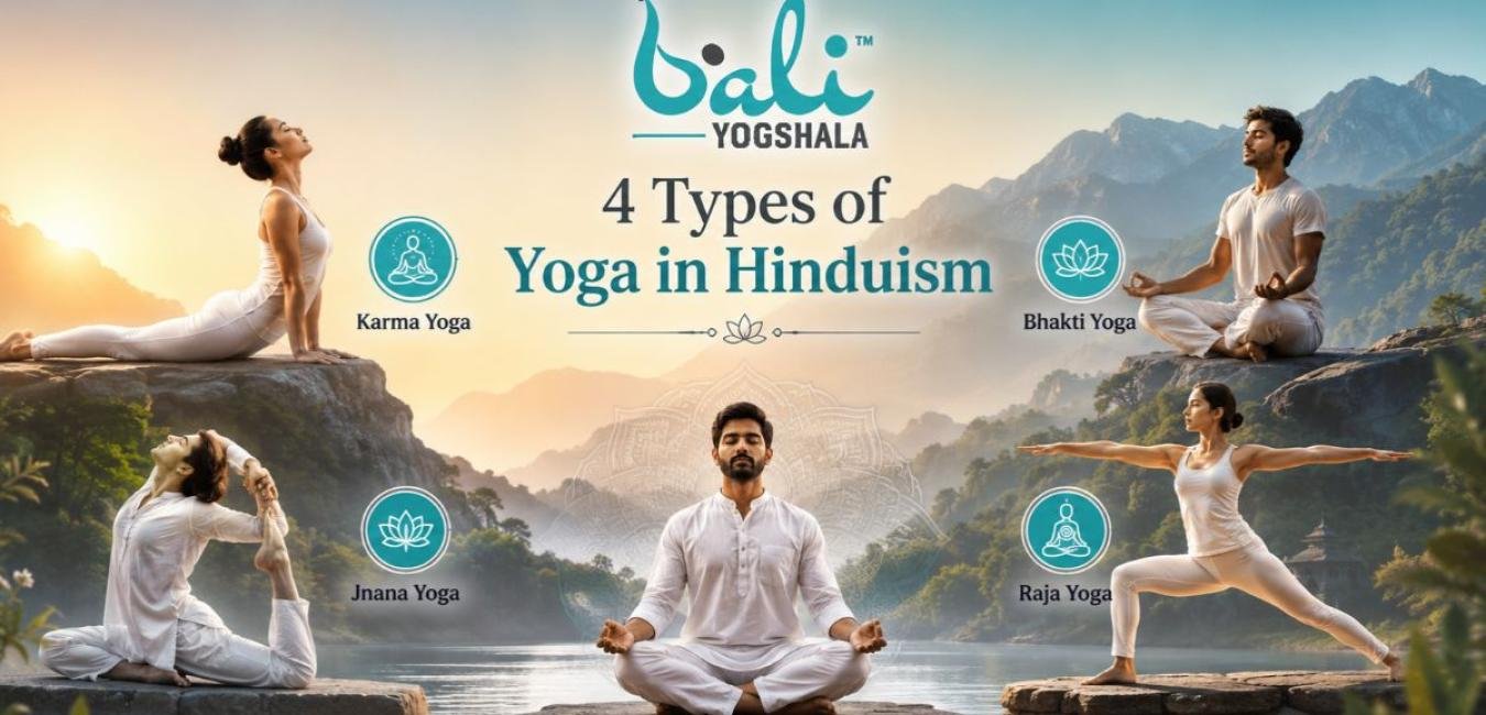 4 types of yoga in Hinduism